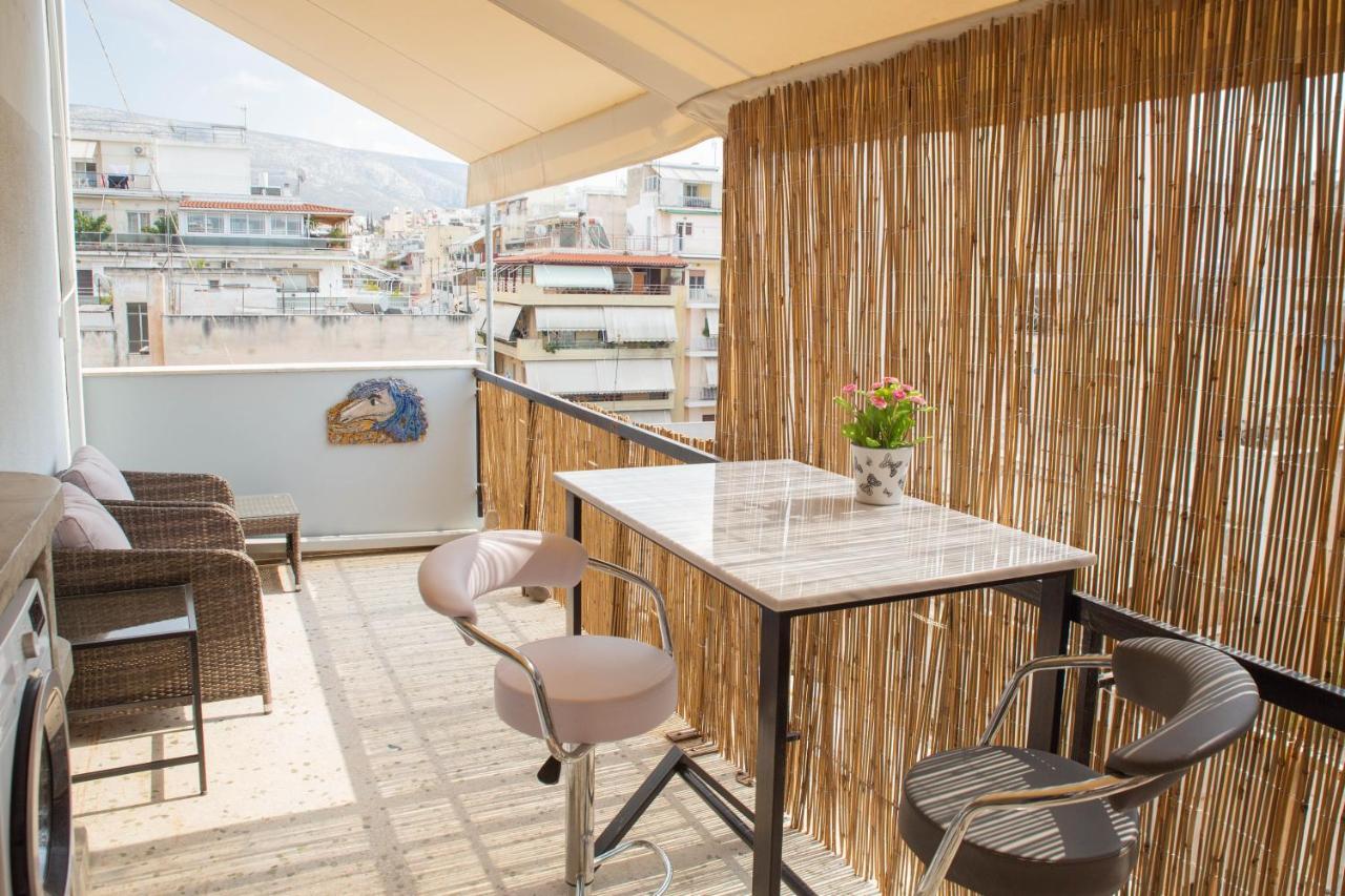 Exceptional Modern Studio In Athens, Big Balcony, & Calm Διαμέρισμα